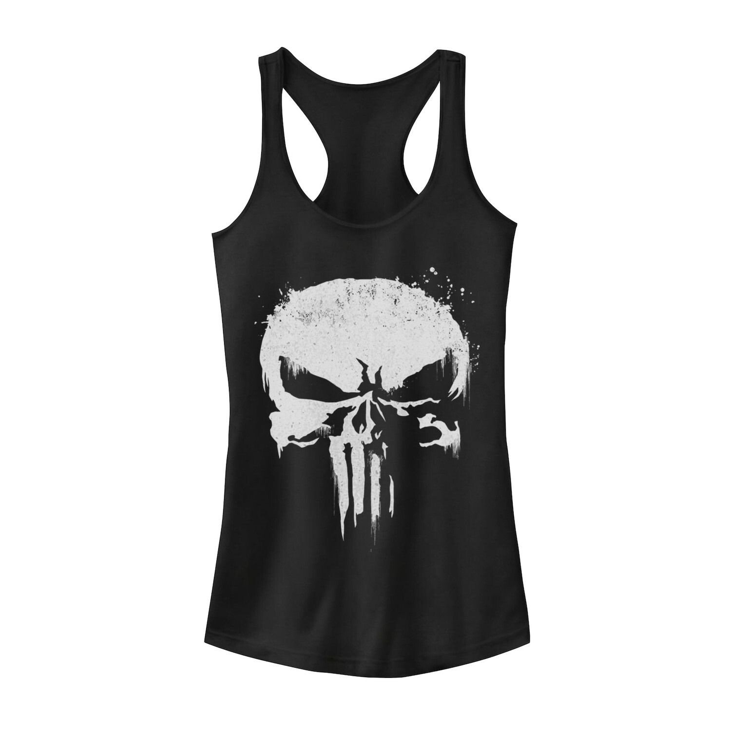 Майка с черепом и брызгами белой краски для юниоров Marvel Punisher Licensed Character, черный
Майка с черепом и брызгами белой краски для юниоров Marvel Punisher Licensed Character, черный