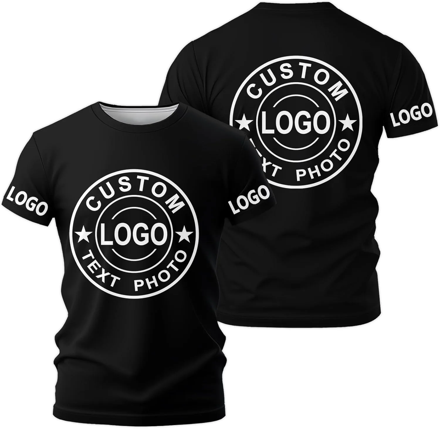 Футболка Custom с принтом спереди и сзади
Футболка Custom с принтом спереди и сзади