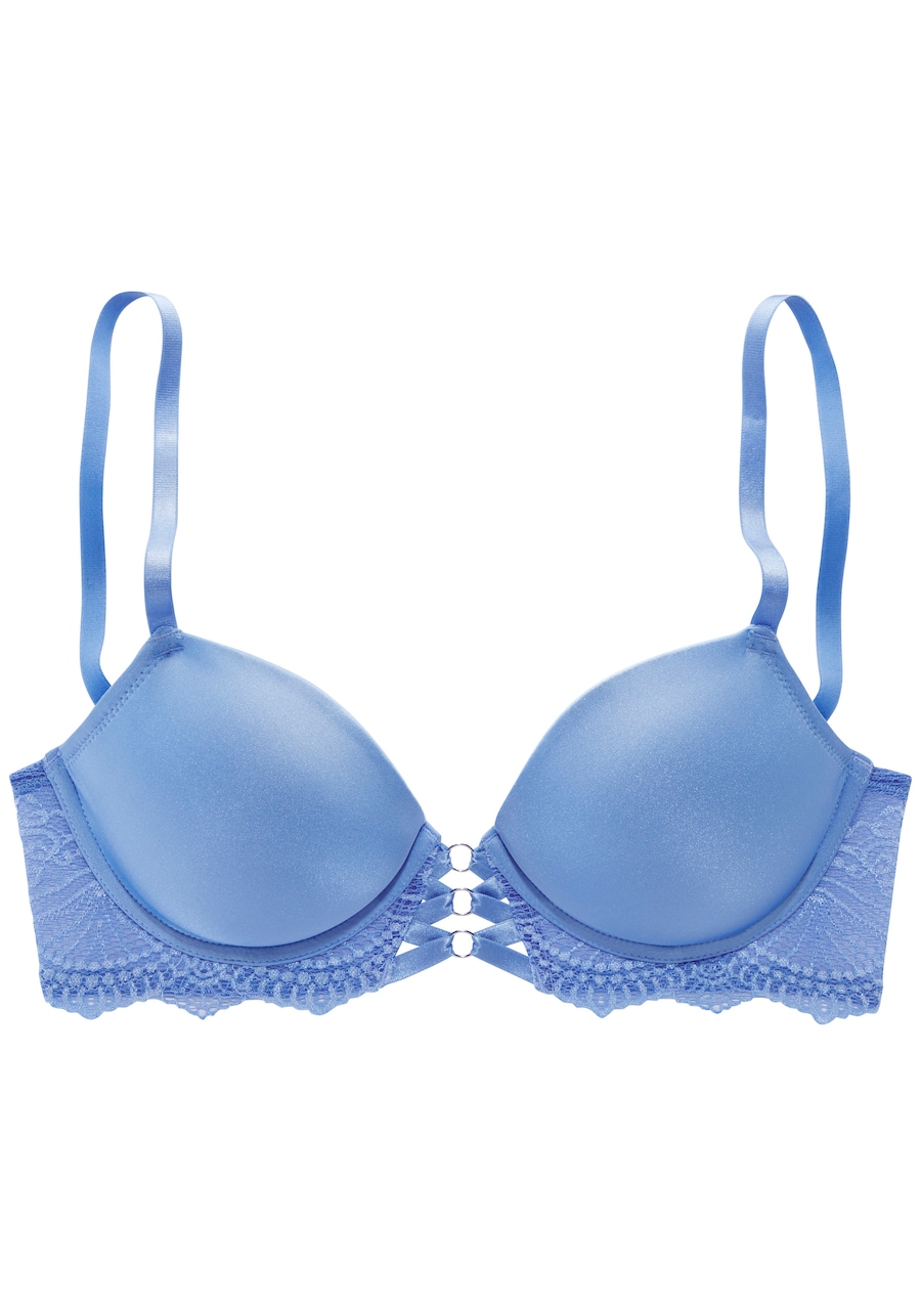 Бюстгальтер пуш-ап LASCANA, светло-голубой
Бюстгальтер пуш-ап LASCANA, светло-голубой