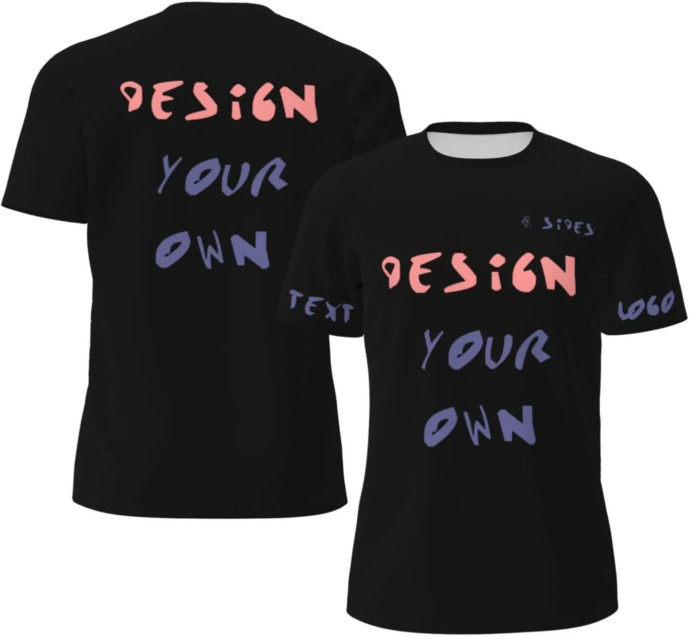 Футболка Custom с принтом на 4 сторонах
Футболка Custom с принтом на 4 сторонах