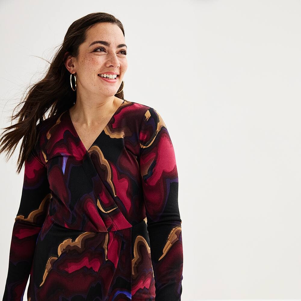 Женское адаптивное платье с запахом Nine West, цвет Black Chiara Floral
Женское адаптивное платье с запахом Nine West, цвет Black Chiara Floral