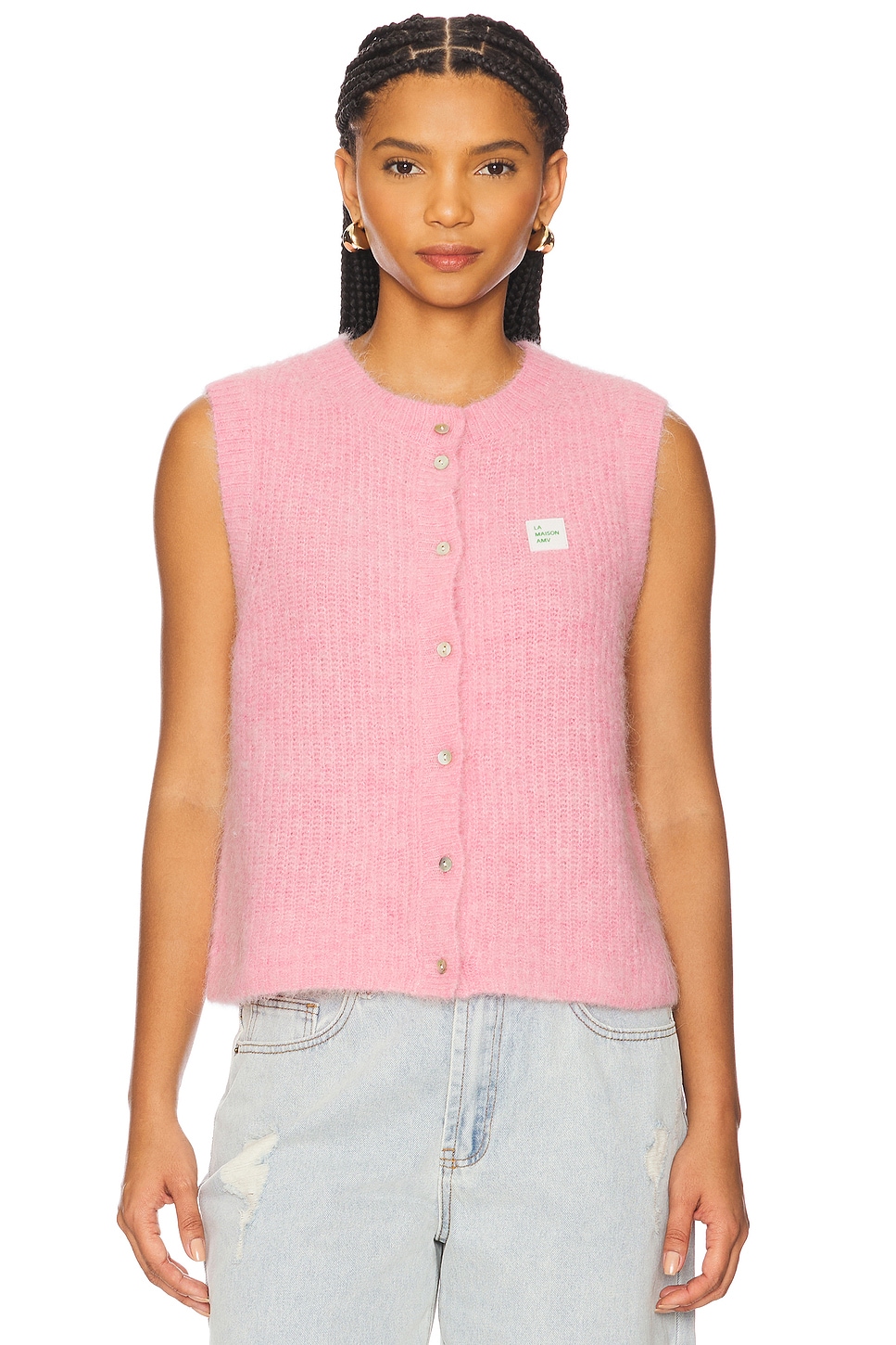 Безрукавный кардиган East от American Vintage, orchidee chine
Безрукавный кардиган East от American Vintage, orchidee chine