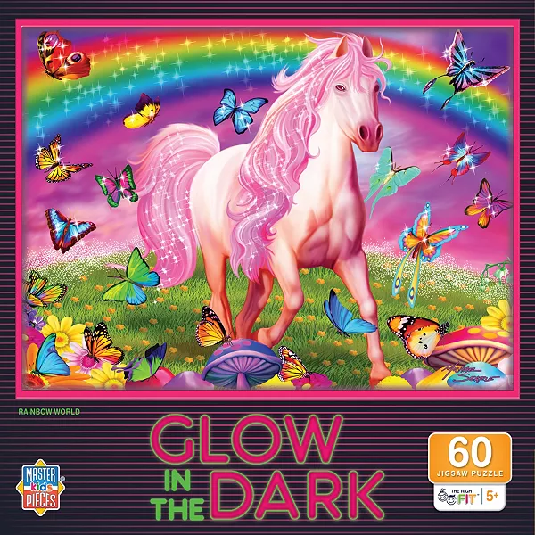 Шедевры светятся в темноте — пазл «Радужный мир» из 60 деталей Masterpieces Puzzles, multicolor
Шедевры светятся в темноте — пазл «Радужный мир» из 60 деталей Masterpieces Puzzles, multicolor