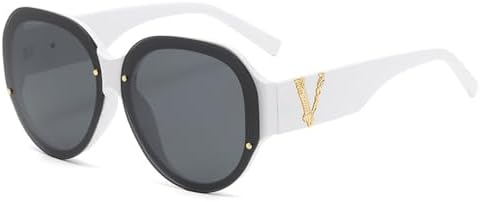 Солнцезащитные очки в овальной оправе V-образной формы 2027 года для женщин и мужчин, с большой защитой от УФ-излучения, винтажные мужские и женские очки MTZJH, White Black
Солнцезащитные очки в овальной оправе V-образной формы 2027 года для женщин и мужчин, с большой защитой от УФ-излучения, винтажные мужские и женские очки MTZJH, White Black