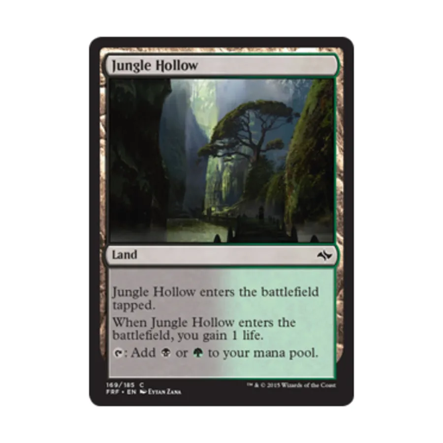 CCG Джунглевая Лощина (C), MTG - Fate Reforged
CCG Джунглевая Лощина (C), MTG - Fate Reforged