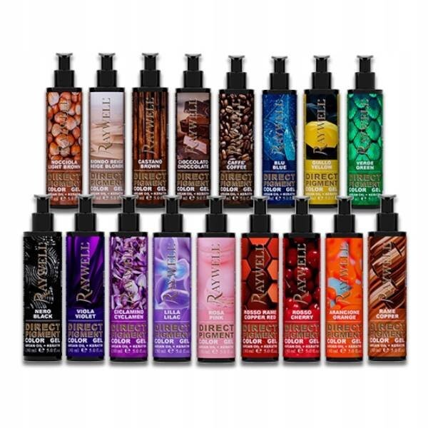 Raywell, Direct Pigment Color Gel - Окрашивающая гелевая маска, медь, 150 мл
Raywell, Direct Pigment Color Gel - Окрашивающая гелевая маска, медь, 150 мл