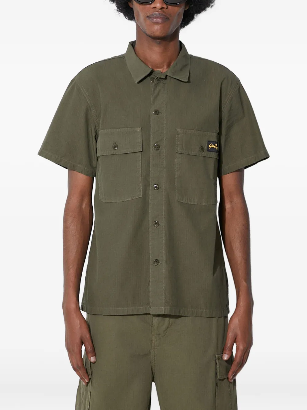 Рубашка с короткими рукавами stan ray, зеленый
Рубашка с короткими рукавами stan ray, зеленый