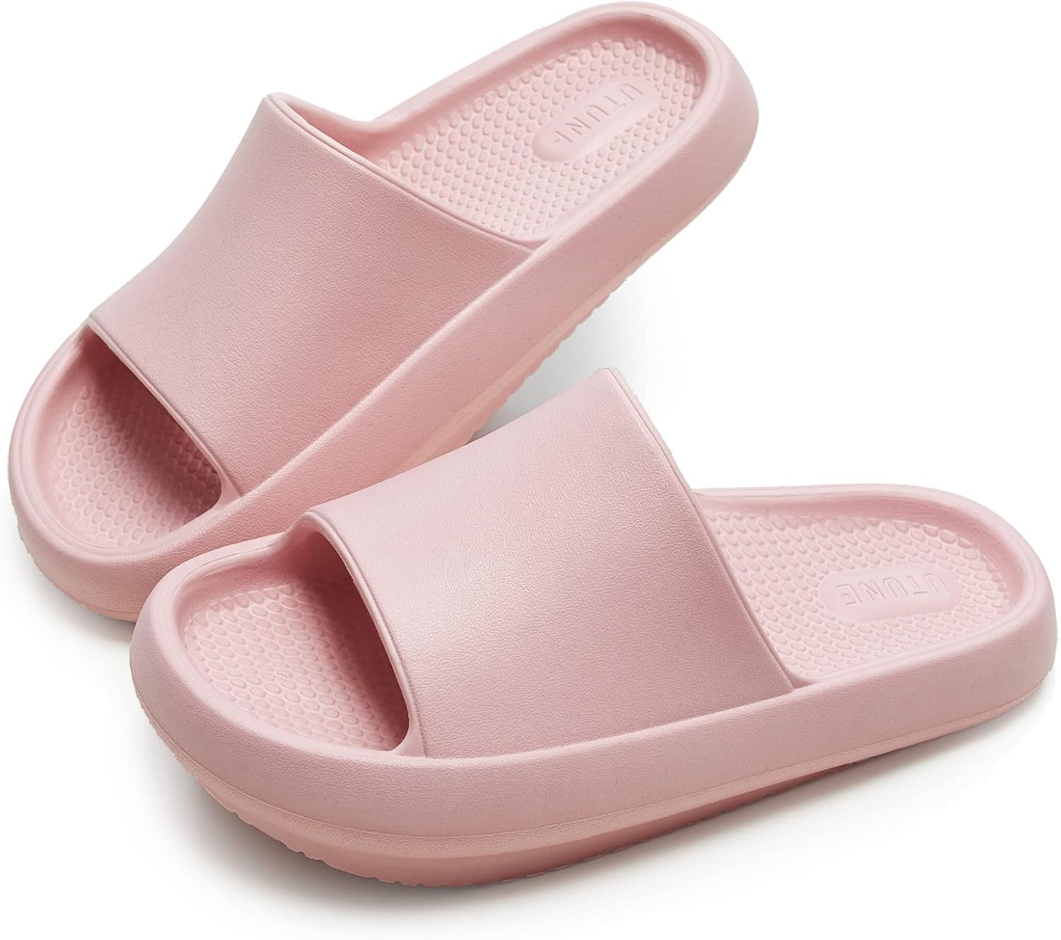 Женские шлепанцы utune для похудения с амортизирующей подушкой, спортивные слайдеры для женщин и мужчин, розовый
Женские шлепанцы utune для похудения с амортизирующей подушкой, спортивные слайдеры для женщин и мужчин, розовый