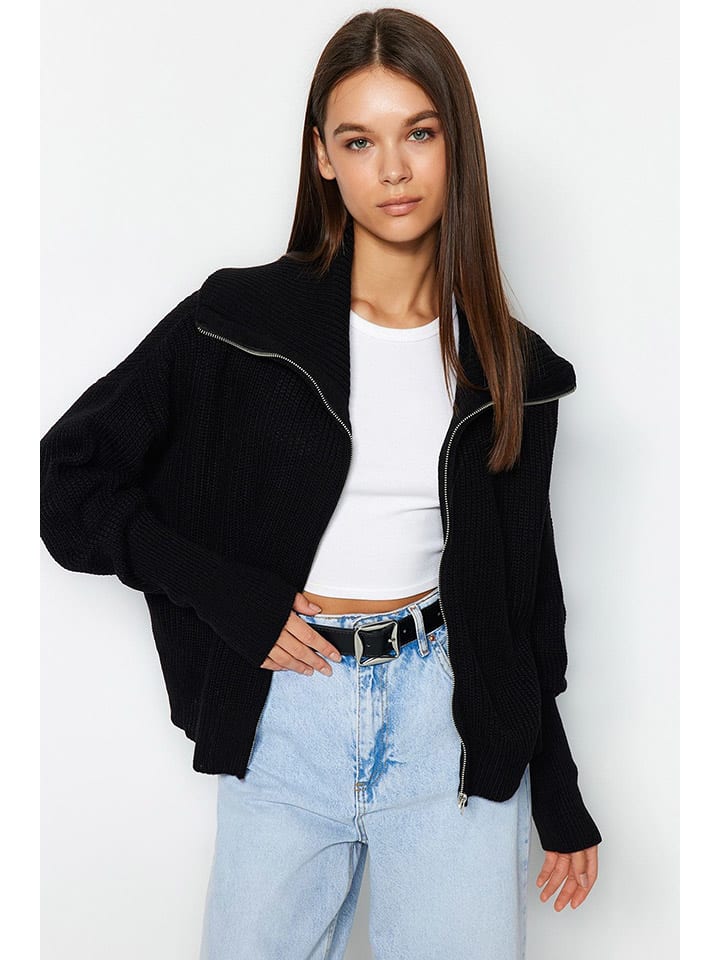 Кардиган trendyol, черный
Кардиган trendyol, черный