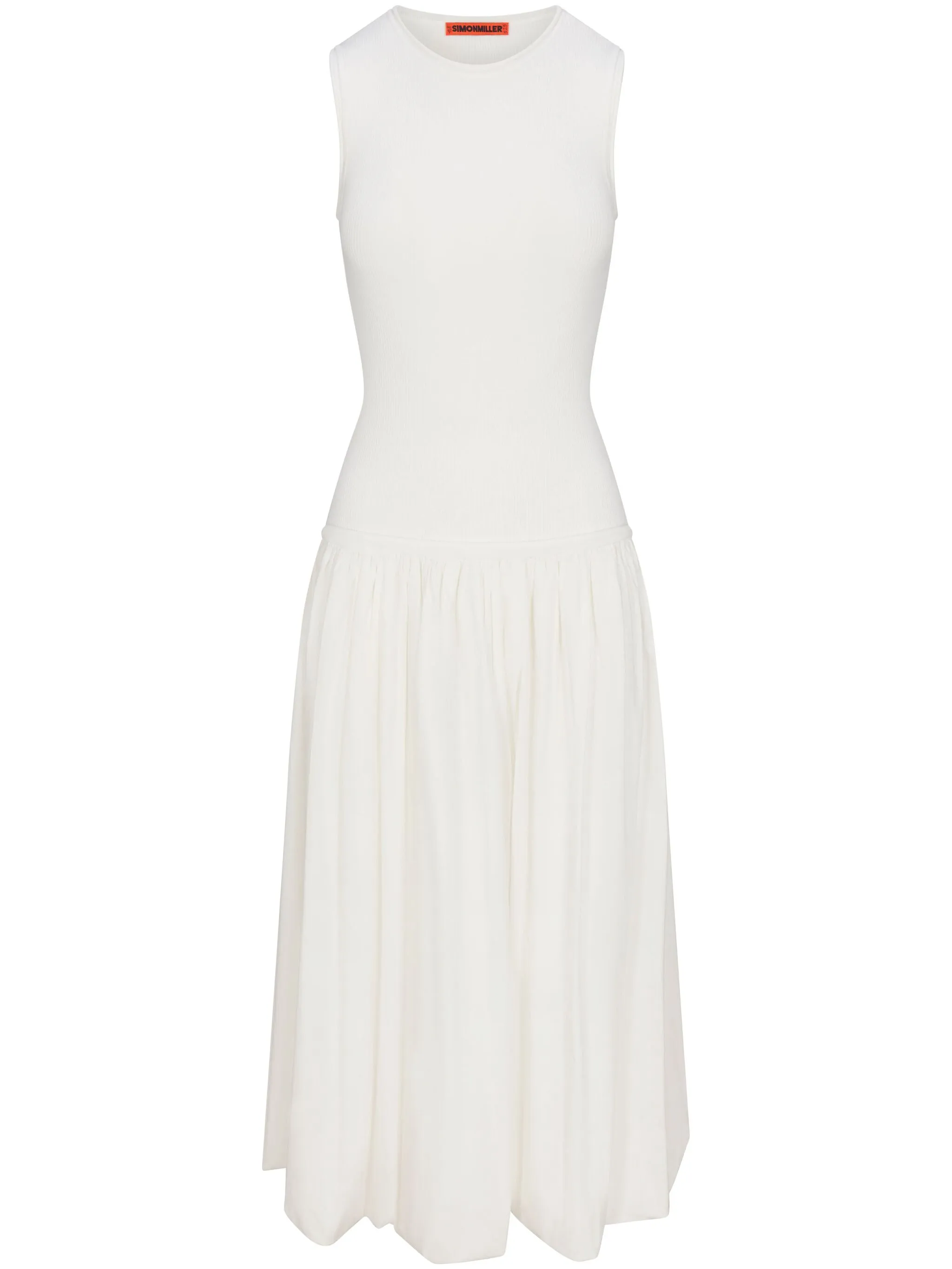 Поплиновое платье миди Yanez Simon Miller, белый
Поплиновое платье миди Yanez Simon Miller, белый