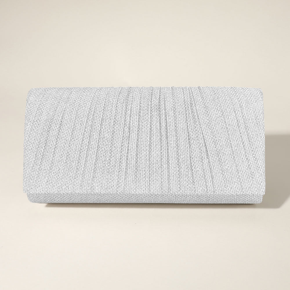 Складчатая блестящая вечерняя сумочка-клатч через плечо FASHNZFAB
Складчатая блестящая вечерняя сумочка-клатч через плечо FASHNZFAB