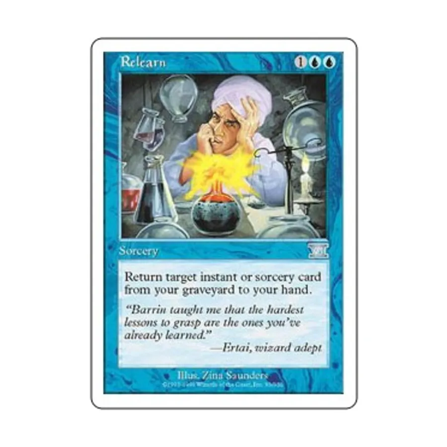 CCG Переучиться (U), MTG - 6th Edition (Classic)
CCG Переучиться (U), MTG - 6th Edition (Classic)