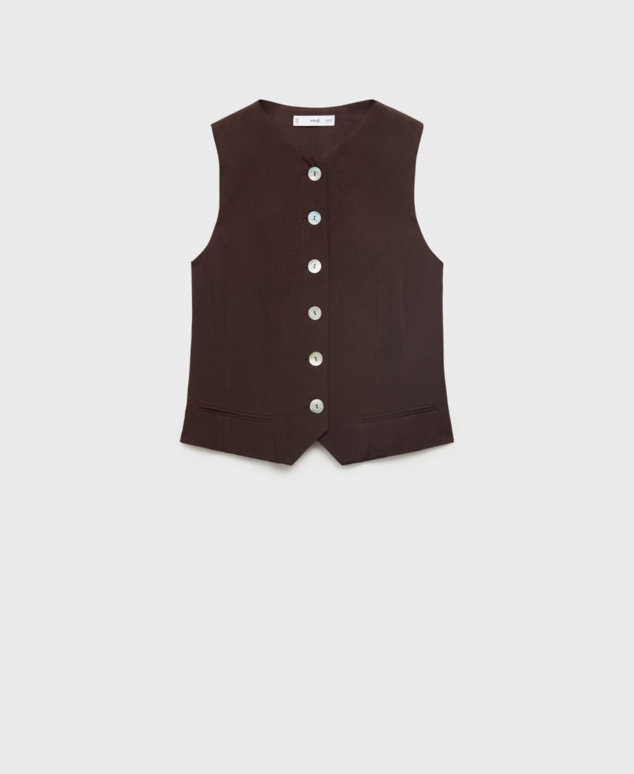 Женский пиджак на пуговицах MANGO, Brown
Женский пиджак на пуговицах MANGO, Brown