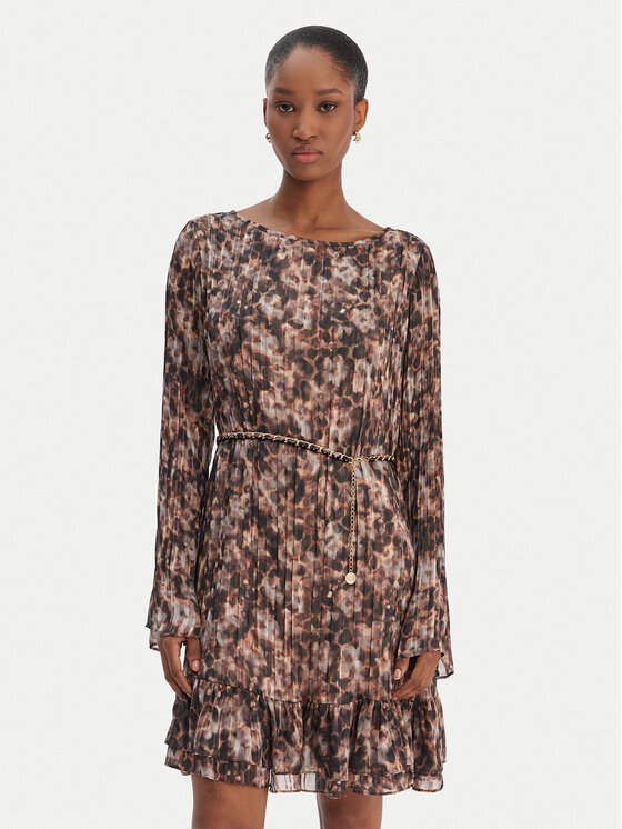 Повседневное платье regular fit W6RK37 WJ712 Guess, коричневый
Повседневное платье regular fit W6RK37 WJ712 Guess, коричневый