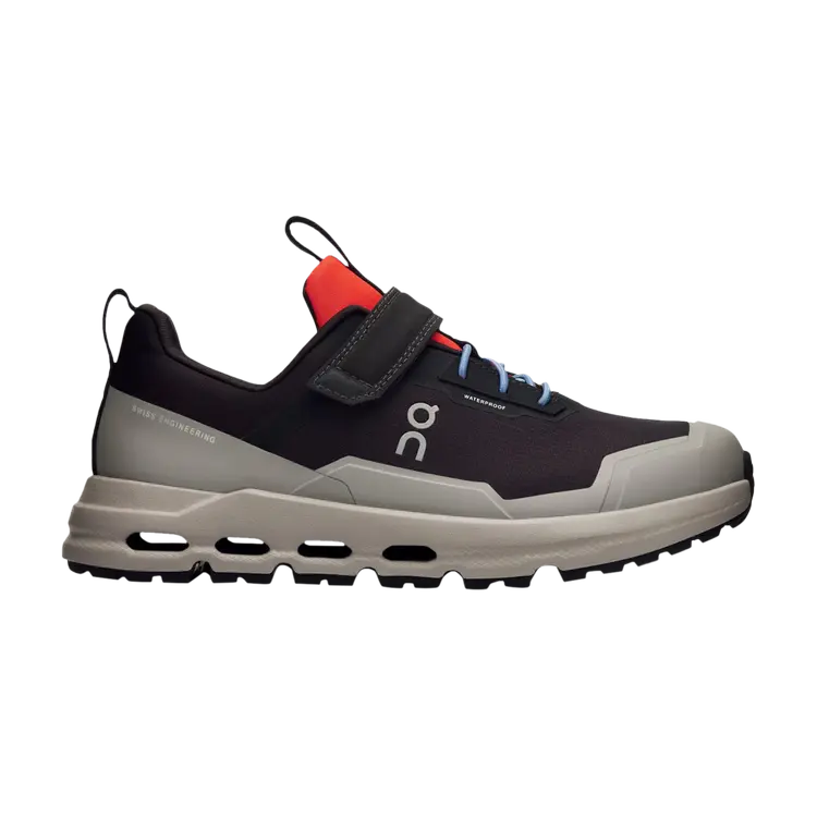 Кроссовки ON Cloudhero Waterproof Kids, черный 
Кроссовки ON Cloudhero Waterproof Kids, черный