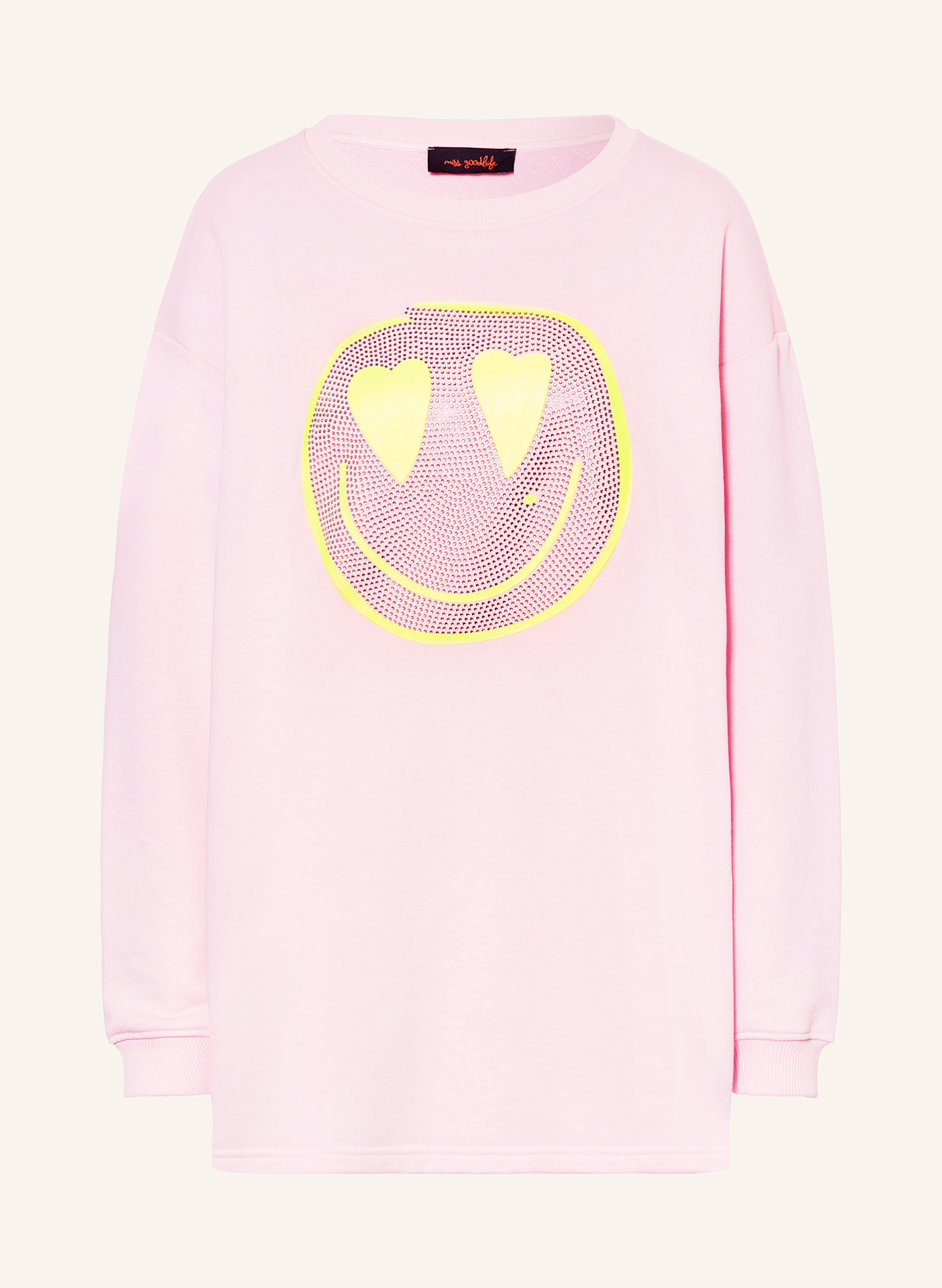 Платье-Свитер с драгоценными камнями Miss Goodlife, розовый
Платье-Свитер с драгоценными камнями Miss Goodlife, розовый