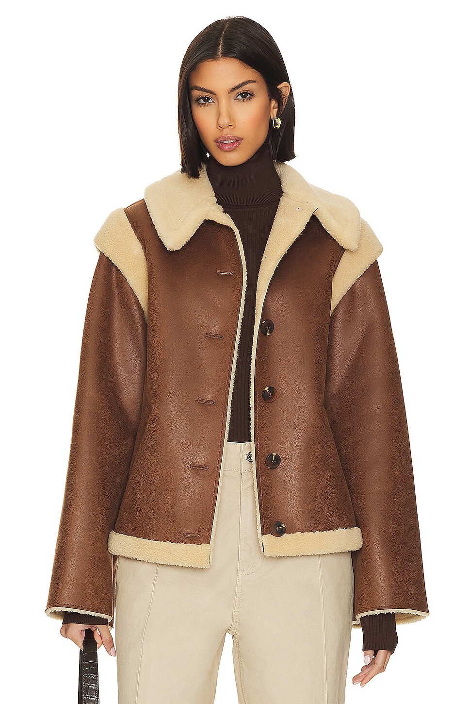 Куртка LPA Bona Shearling, цвет Burnished Brown, Коричневый, Куртка LPA Bona Shearling, цвет Burnished Brown
Куртка LPA Bona Shearling, цвет Burnished Brown, Коричневый, Куртка LPA Bona Shearling, цвет Burnished Brown