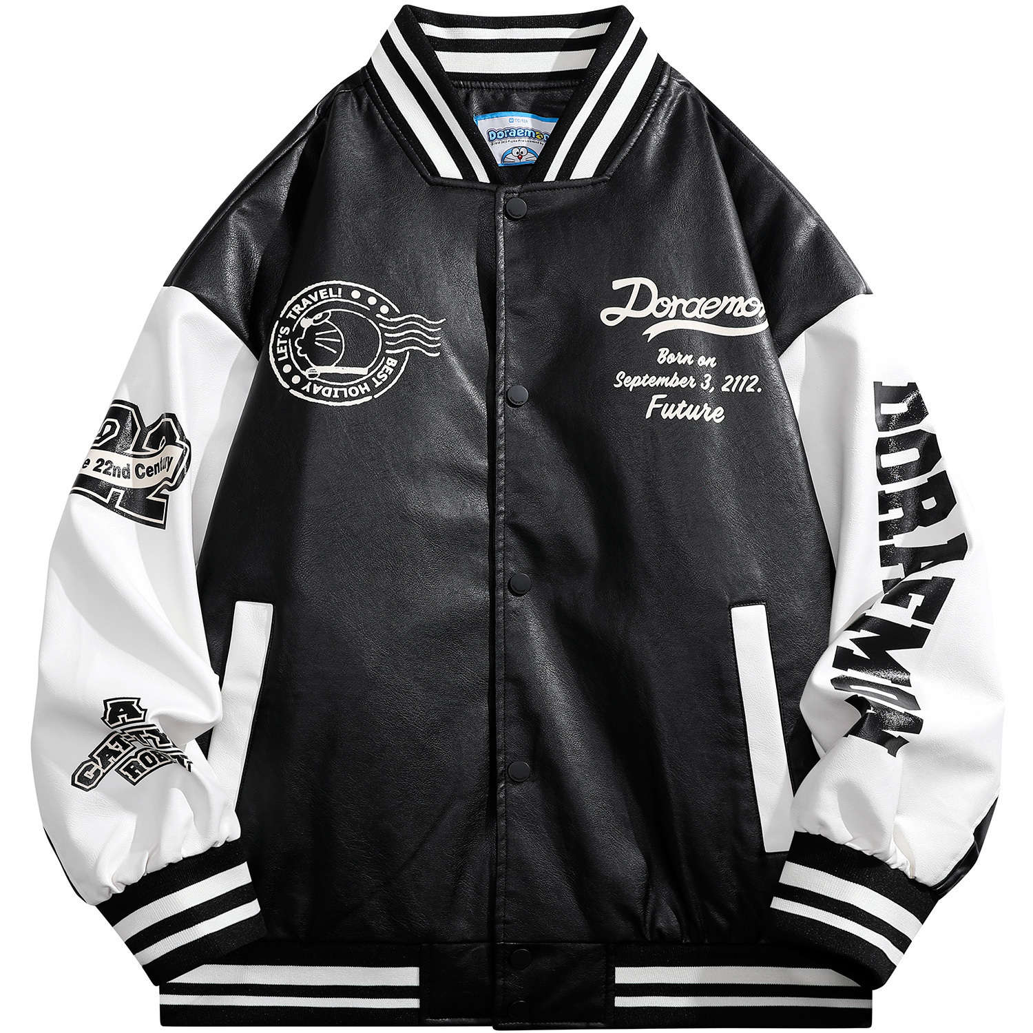 Бейсбольная куртка унисекс Doraemon, черная пуховая куртка, Черный, Бейсбольная куртка унисекс Doraemon, черная пуховая куртка
Бейсбольная куртка унисекс Doraemon, черная пуховая куртка, Черный, Бейсбольная куртка унисекс Doraemon, черная пуховая куртка