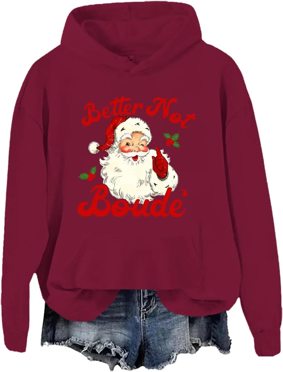 Толстовка Better Not Pout с Сантой JWVEL
Толстовка Better Not Pout с Сантой JWVEL
