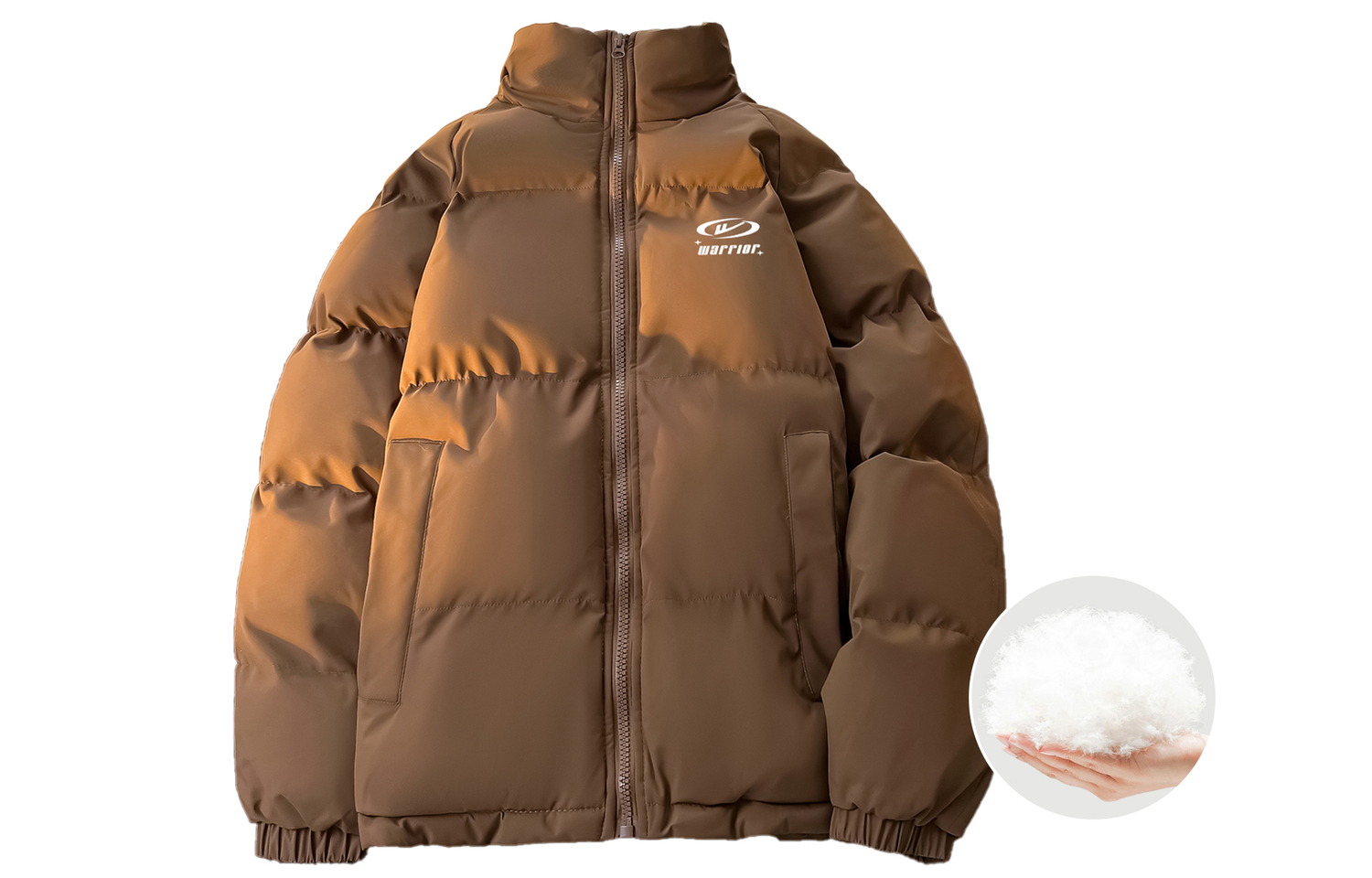 WARRIOR Пуховик Unisex, Coffee
WARRIOR Пуховик Unisex, Coffee