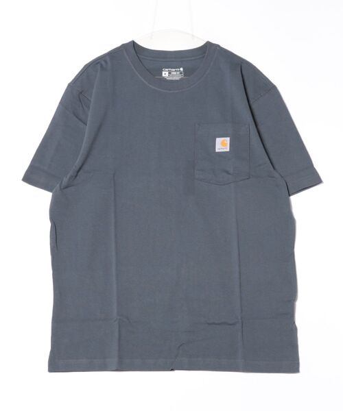 Футболка с коротким рукавом, большим нагрудным карманом и логотипом Carhartt, темно-синий
Футболка с коротким рукавом, большим нагрудным карманом и логотипом Carhartt, темно-синий