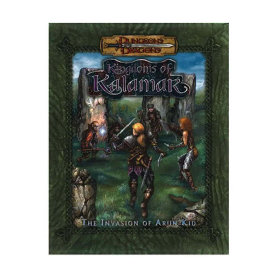 Модуль Invasion of Arun'Kid, Kingdoms of Kalamar (Official Dungeons & Dragons d20)
Модуль Invasion of Arun'Kid, Kingdoms of Kalamar (Official Dungeons & Dragons d20)