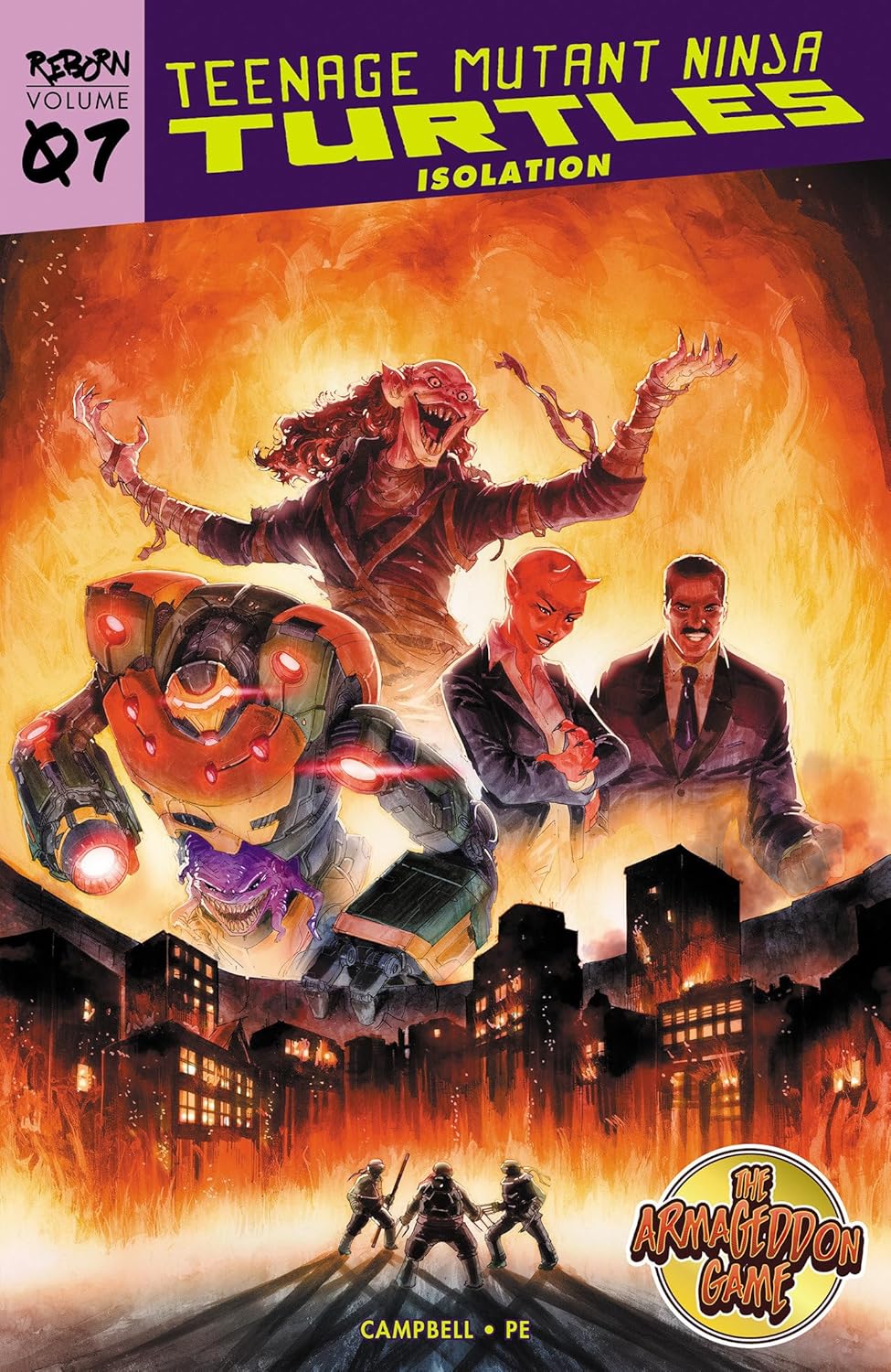 Teenage Mutant Ninja Turtles: Reborn, Vol. 7 - Isolation (TMNT Reborn) (IDW Publishing)
Teenage Mutant Ninja Turtles: Reborn, Vol. 7 - Isolation (TMNT Reborn) (IDW Publishing)