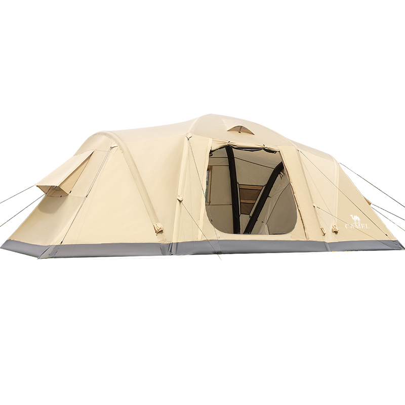 Палатка для кемпинга с двумя спальнями и гостиной, туннельная палатка для улицы CAMEL
Палатка для кемпинга с двумя спальнями и гостиной, туннельная палатка для улицы CAMEL