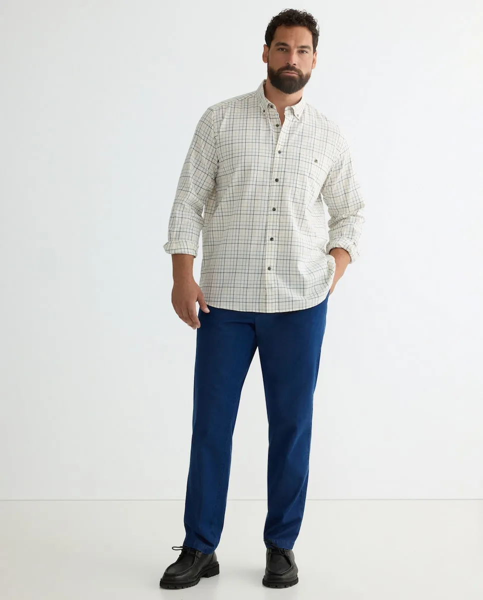 Мужская рубашка с длинным рукавом больших размеров из вельвета с классическим узором 'Harrys' Dustin, синий
Мужская рубашка с длинным рукавом больших размеров из вельвета с классическим узором 'Harrys' Dustin, синий