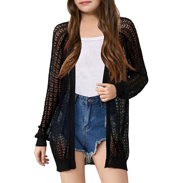 Детский легкий кардиган с длинным рукавом в стиле бохо Elitechoice, Black
Детский легкий кардиган с длинным рукавом в стиле бохо Elitechoice, Black