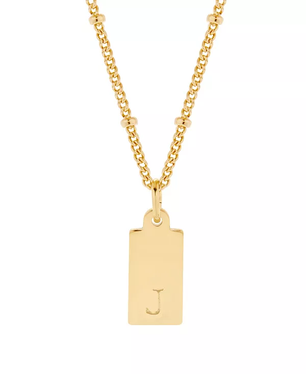 Кулон с инициалами в форме прямоугольника Мадлен Brook & York, gold-plated-j
Кулон с инициалами в форме прямоугольника Мадлен Brook & York, gold-plated-j