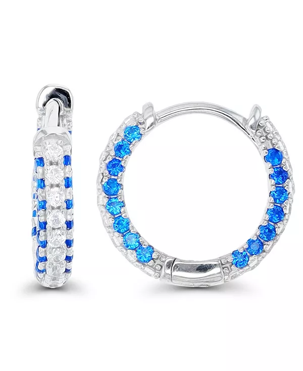 Серьги-Кольца из стерлингового серебра Macy'S, blue
Серьги-Кольца из стерлингового серебра Macy'S, blue
