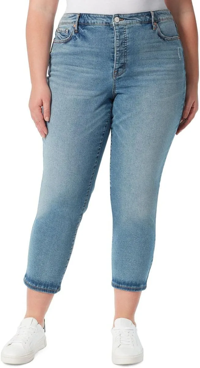 Джинсы Jessica Simpson Throwback Vintage Straight Ankle Plus
Джинсы Jessica Simpson Throwback Vintage Straight Ankle Plus