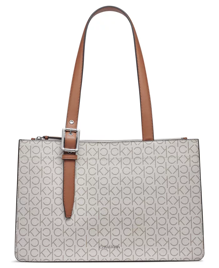 Сумка-тоут Havana Signature Calvin Klein, мультиколор
Сумка-тоут Havana Signature Calvin Klein, мультиколор