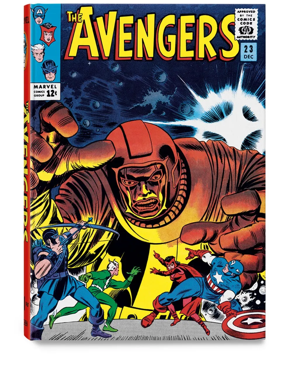 Книга Marvel Comics, Avengers. книга Vol. 2. 1965-1967 Taschen, красный
Книга Marvel Comics, Avengers. книга Vol. 2. 1965-1967 Taschen, красный