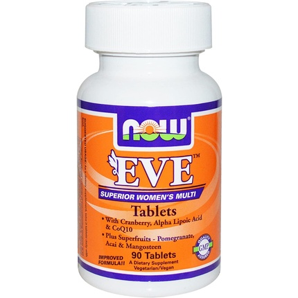 Eve Women's Multiple Vitamin 90 таблеток Now Foods
Eve Women's Multiple Vitamin 90 таблеток Now Foods