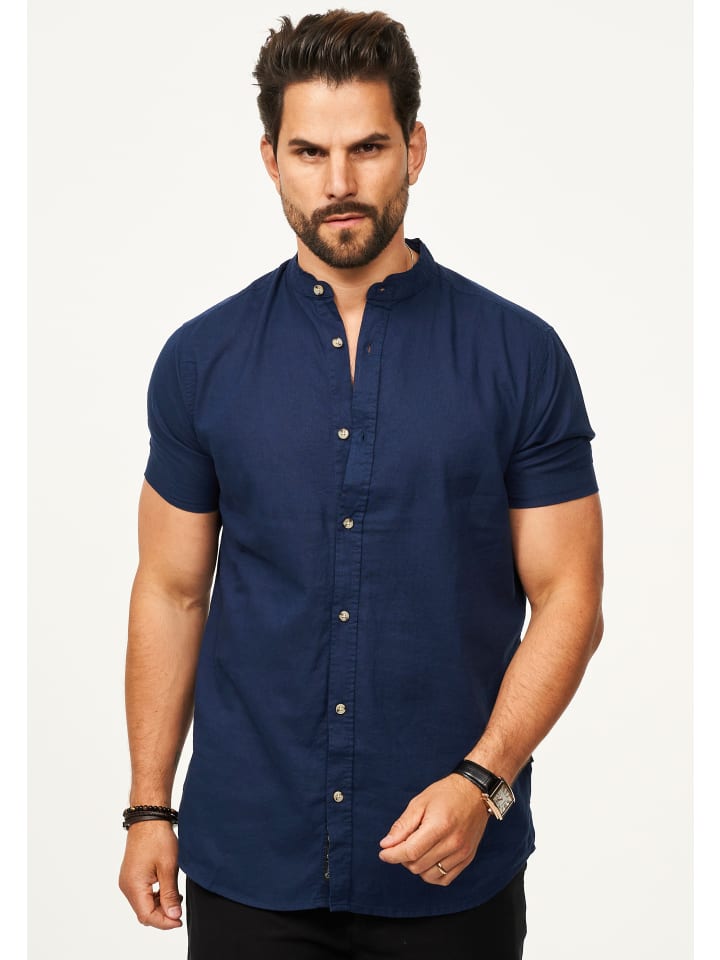 Рубашка behype, темно-синий 
Рубашка behype, темно-синий