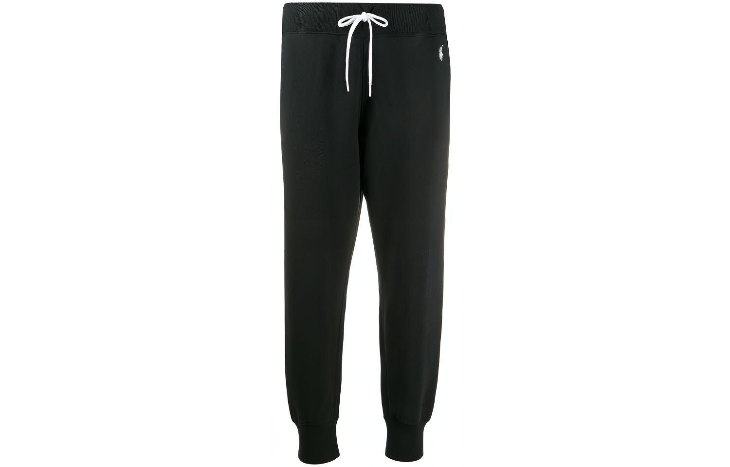 Футболка поло с вышитым логотипом и шнурком Ralph Lauren, черная
Футболка поло с вышитым логотипом и шнурком Ralph Lauren, черная