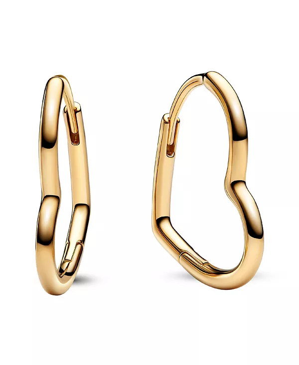 Асимметричные серьги-кольца в форме сердца, покрытые 14-каратным золотом Pandora, gold
Асимметричные серьги-кольца в форме сердца, покрытые 14-каратным золотом Pandora, gold