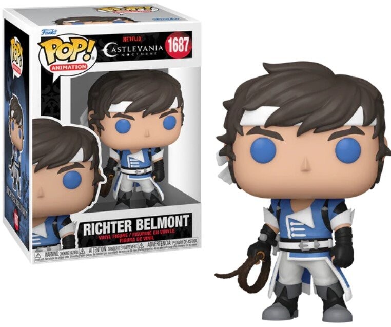 Funko POP! Castlevania ноктюрн анимация 1687 Рихтер Бельмонт
Funko POP! Castlevania ноктюрн анимация 1687 Рихтер Бельмонт