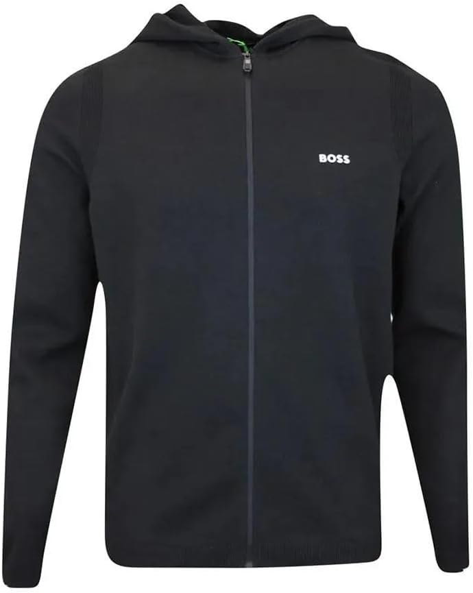 Мужская толстовка Hugo Boss Ever-X на молнии, черная
Мужская толстовка Hugo Boss Ever-X на молнии, черная