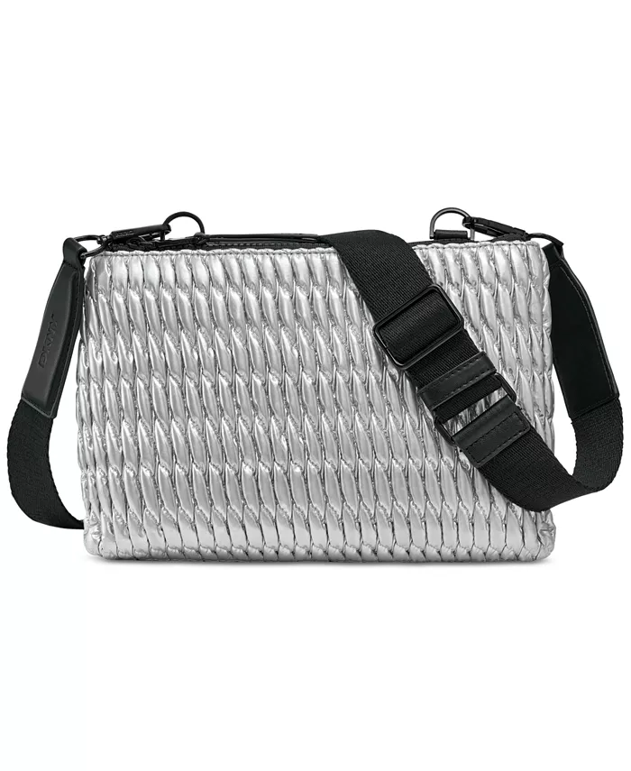 Мак Ист-Вест Смол Кроссбоди DKNY, серебряный
Мак Ист-Вест Смол Кроссбоди DKNY, серебряный