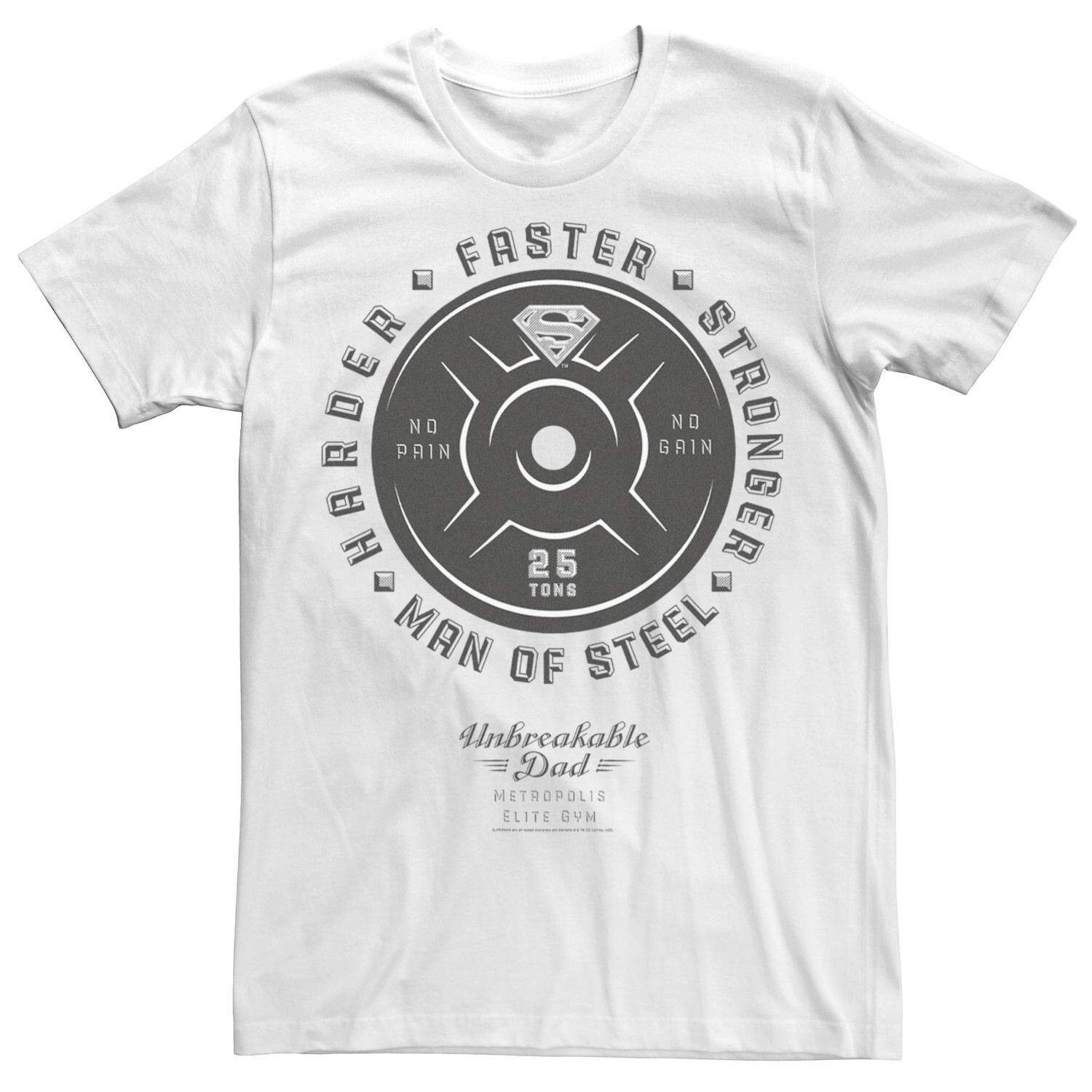 Мужская футболка из небьющейся стальной пластины с Суперменом DC Comics
Мужская футболка из небьющейся стальной пластины с Суперменом DC Comics