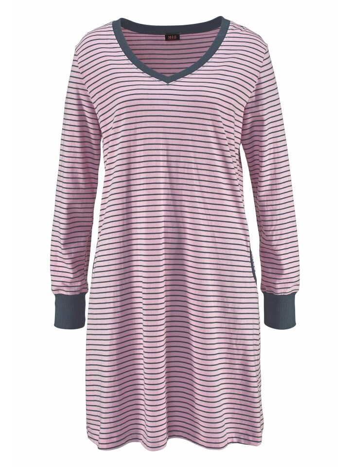 Ночная рубашка HIS, цвет rosa-gestreift
Ночная рубашка HIS, цвет rosa-gestreift