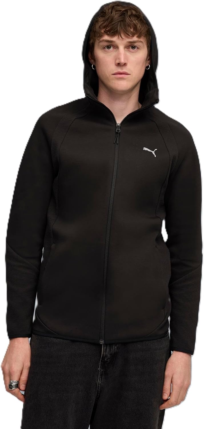 Мужская повседневная спортивная толстовка Puma DK 691101 EVOSTRIPE FZ Hoodie, черный
Мужская повседневная спортивная толстовка Puma DK 691101 EVOSTRIPE FZ Hoodie, черный