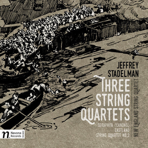 CD диск Stadelman / New England String Quartet: Jeffrey Stadelman: Three String Quartets
CD диск Stadelman / New England String Quartet: Jeffrey Stadelman: Three String Quartets