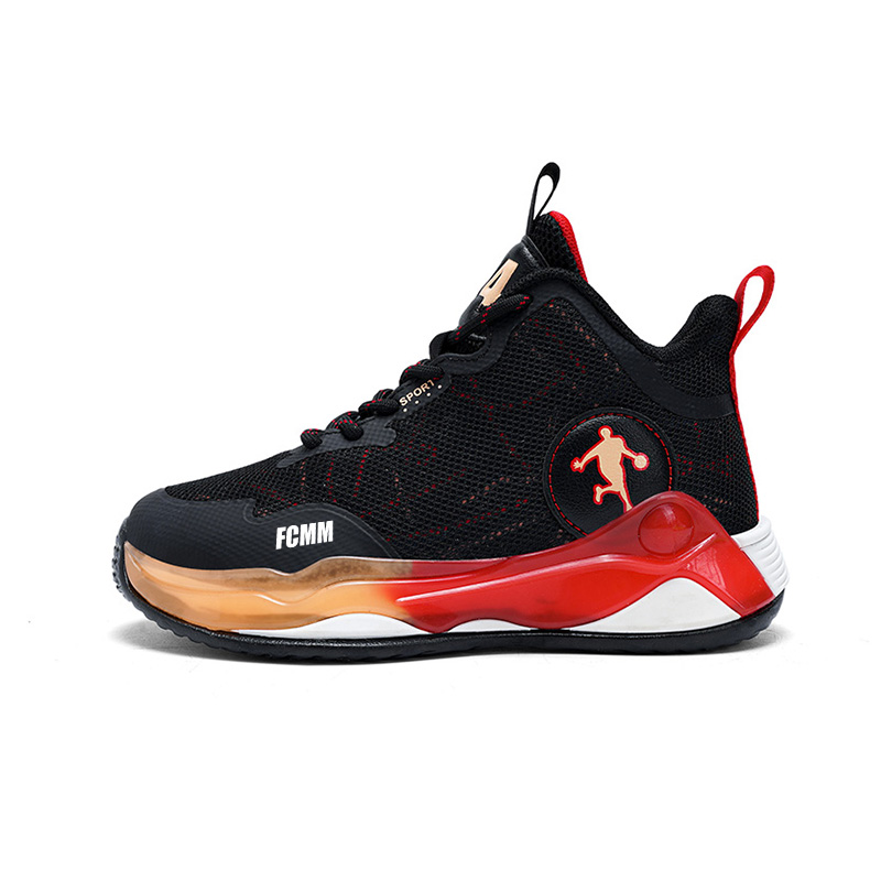 Детские кроссовки для бега с противоскользящей амортизацией, износостойкие, дышащие FCMM, черный/красный
Детские кроссовки для бега с противоскользящей амортизацией, износостойкие, дышащие FCMM, черный/красный