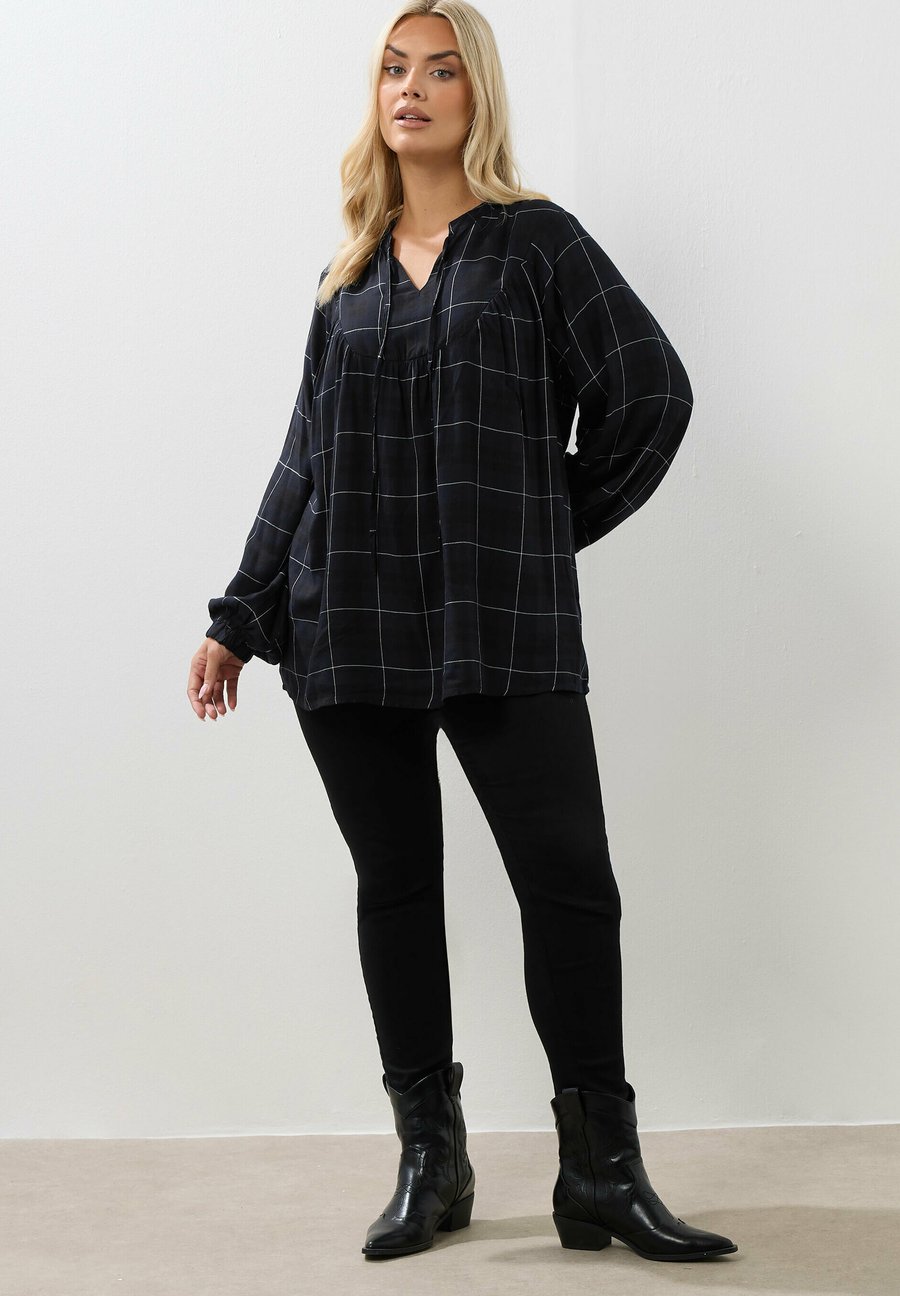 Блуза Yours Clothing CHECK, Navy/Dark Blue
Блуза Yours Clothing CHECK, Navy/Dark Blue