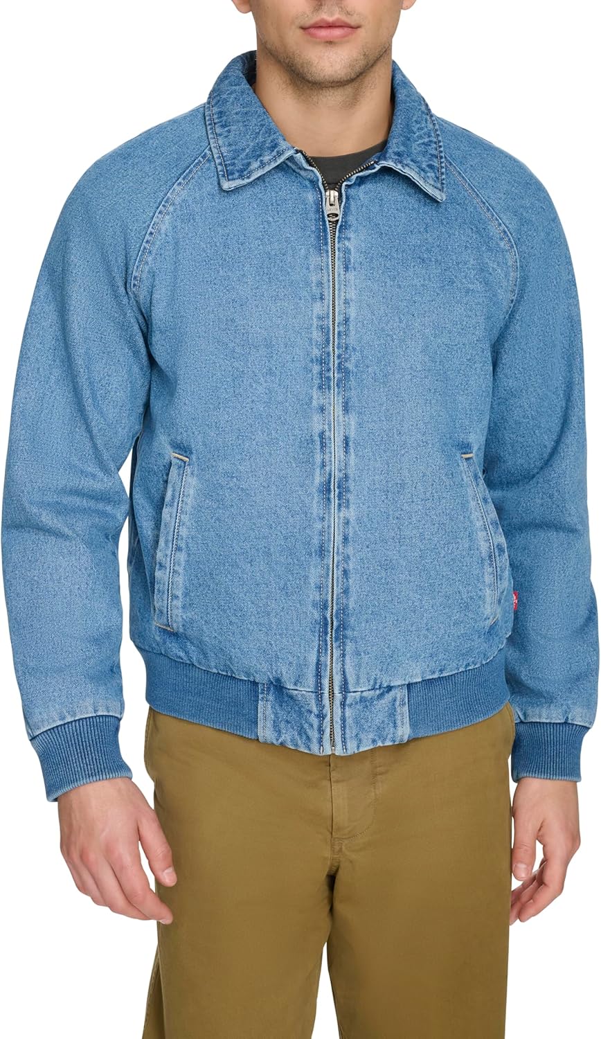 Levi's mens Мужская джинсовая куртка-бомбер Levi's, Denim
Levi's mens Мужская джинсовая куртка-бомбер Levi's, Denim