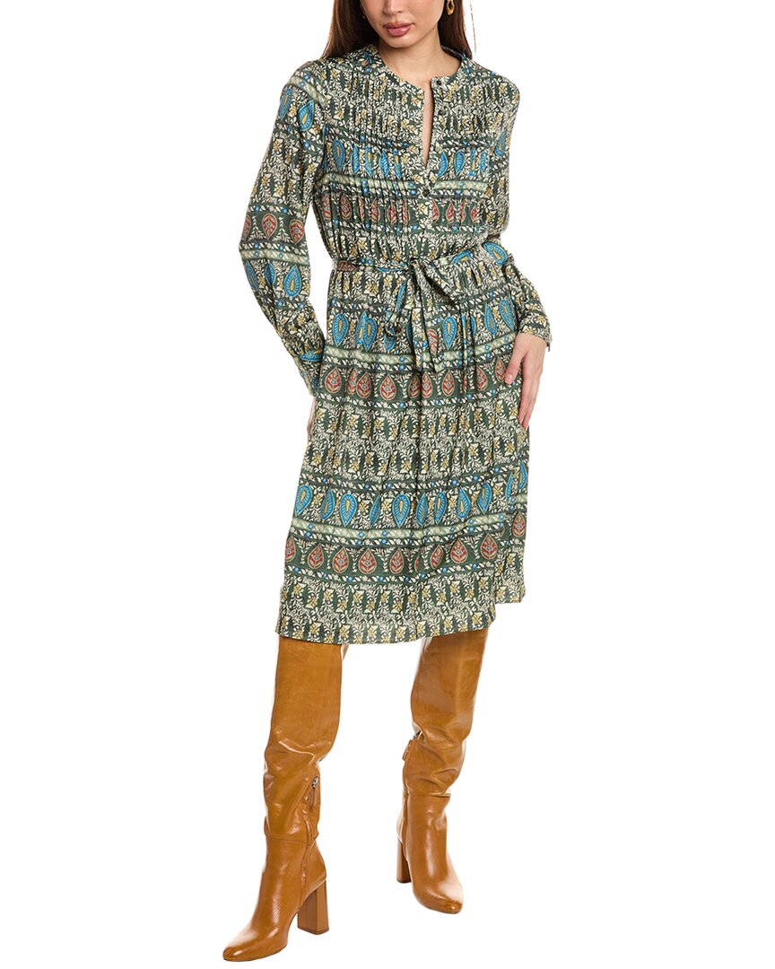 Платье на пуговицах T Tahari, зеленый
Платье на пуговицах T Tahari, зеленый